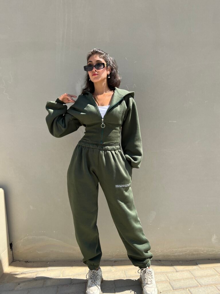 Comfy Sweats Drak green