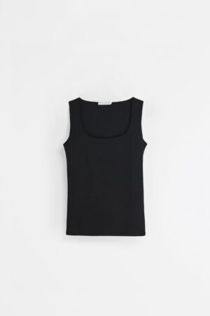 Basic Squared Top Black