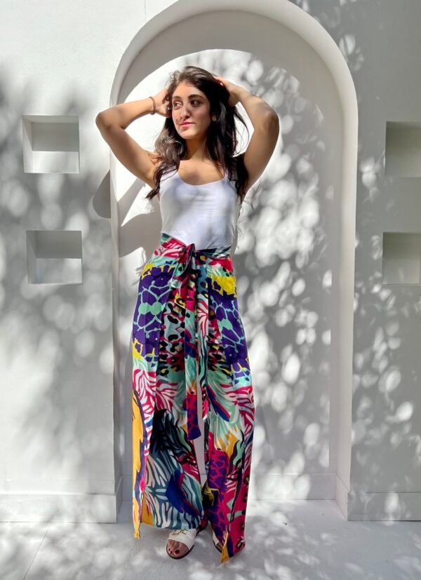 Colorful Wrap Pant - Image 2