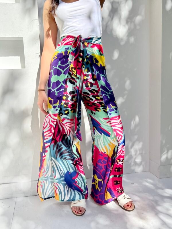 Colorful Wrap Pant