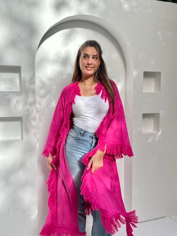 Flowy Kimono Fushia
