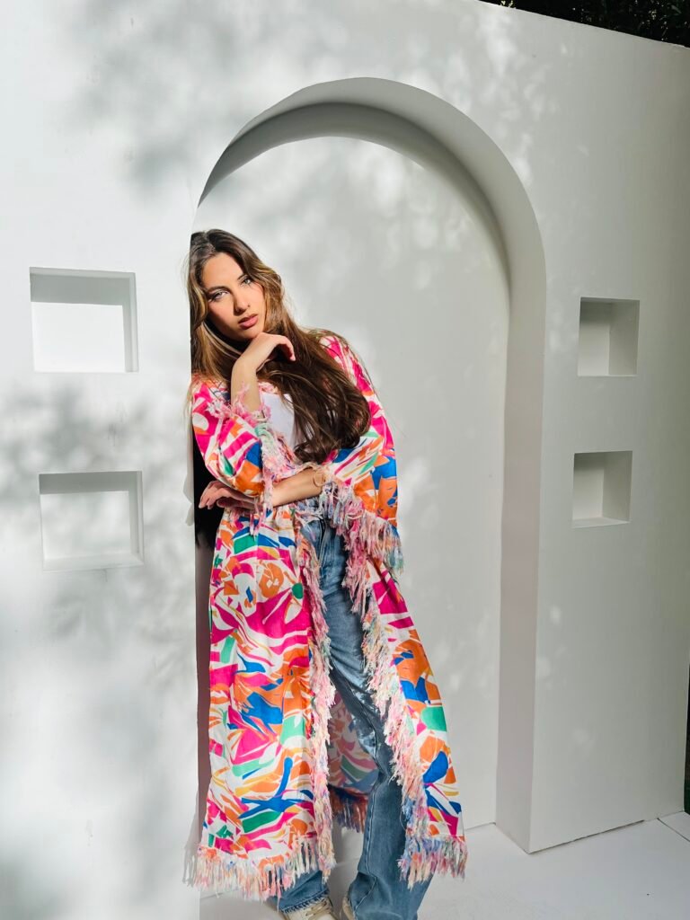 Colorful Flowy Kimono