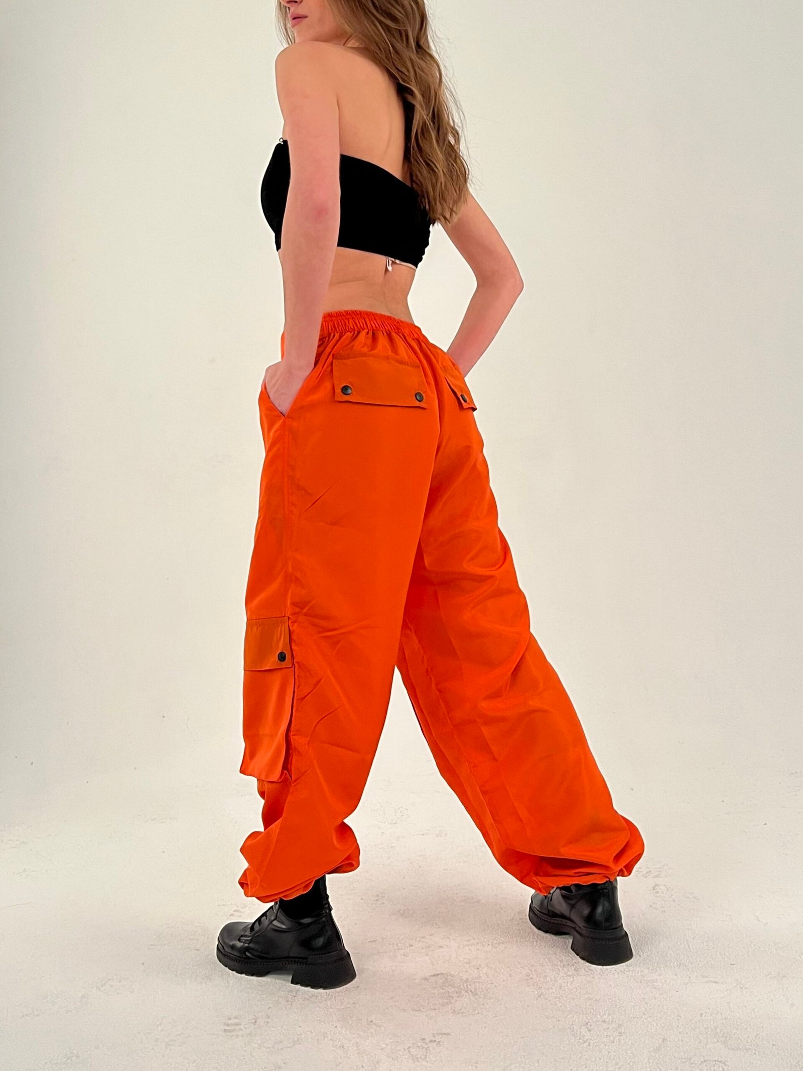Cargo it Pants Orange - Image 2