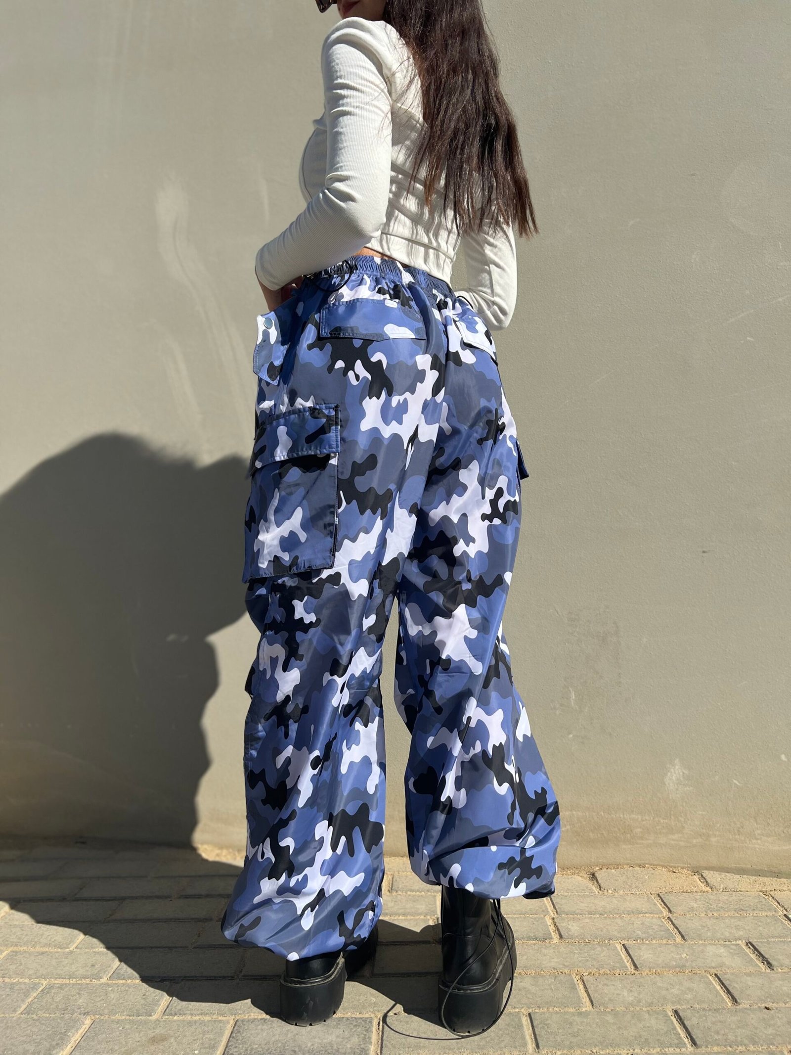Camo Pants Blue - Image 5