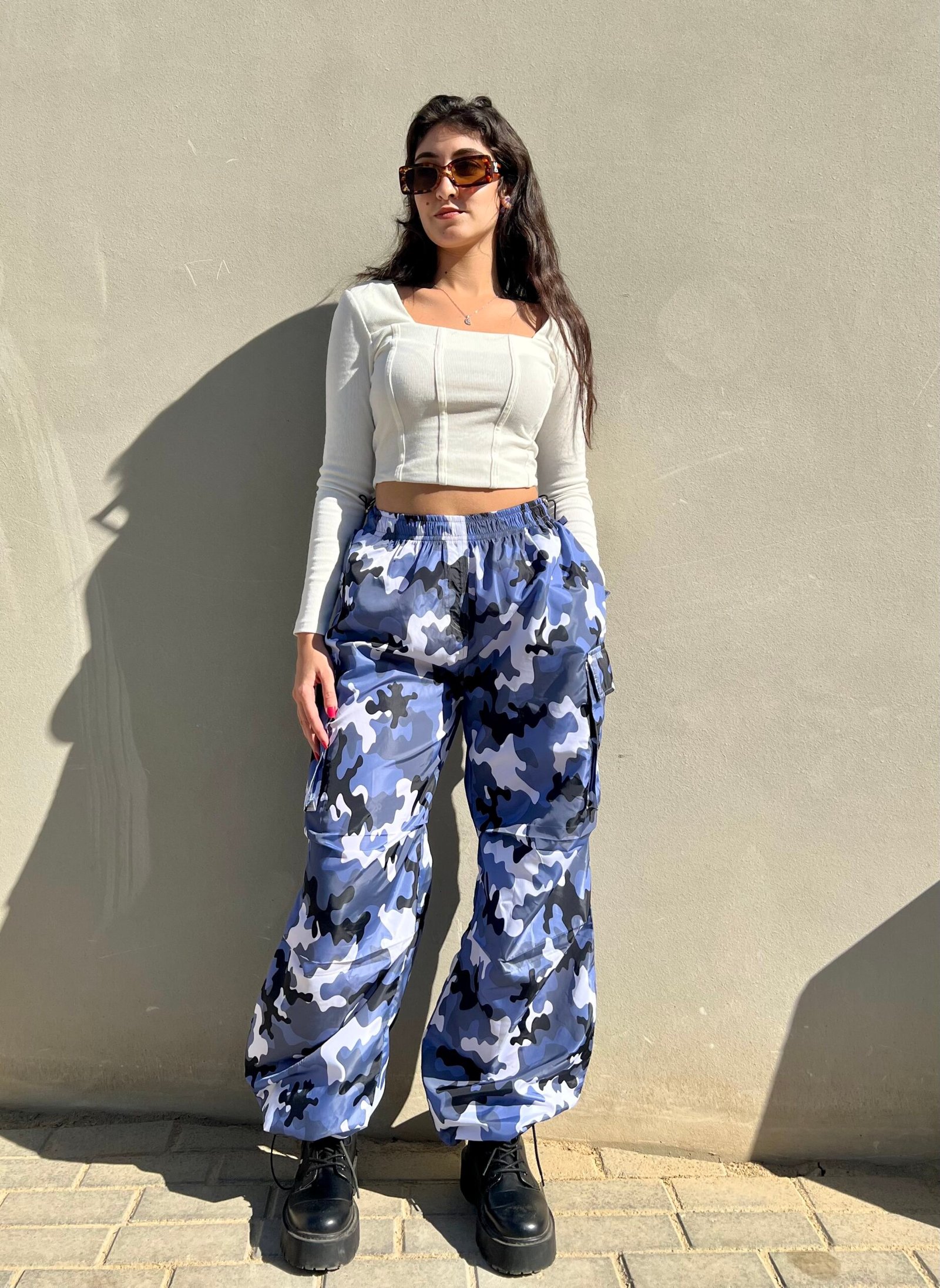 Camo Pants Blue