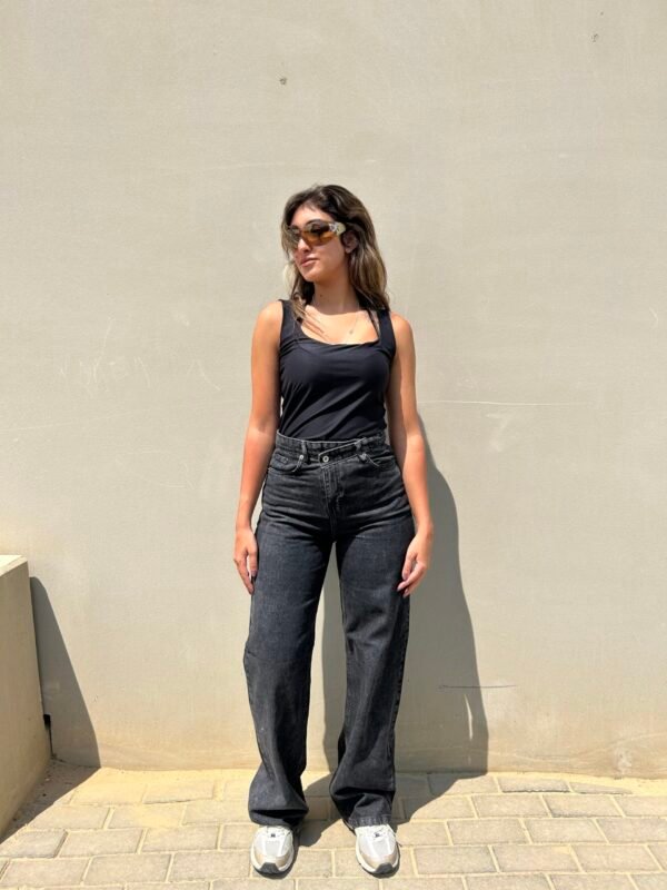 Black Crisscross Pants - Image 3