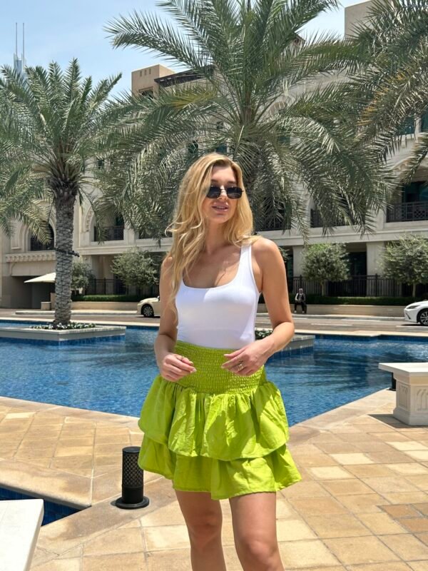 Ruffle skirt Lemon - Image 2