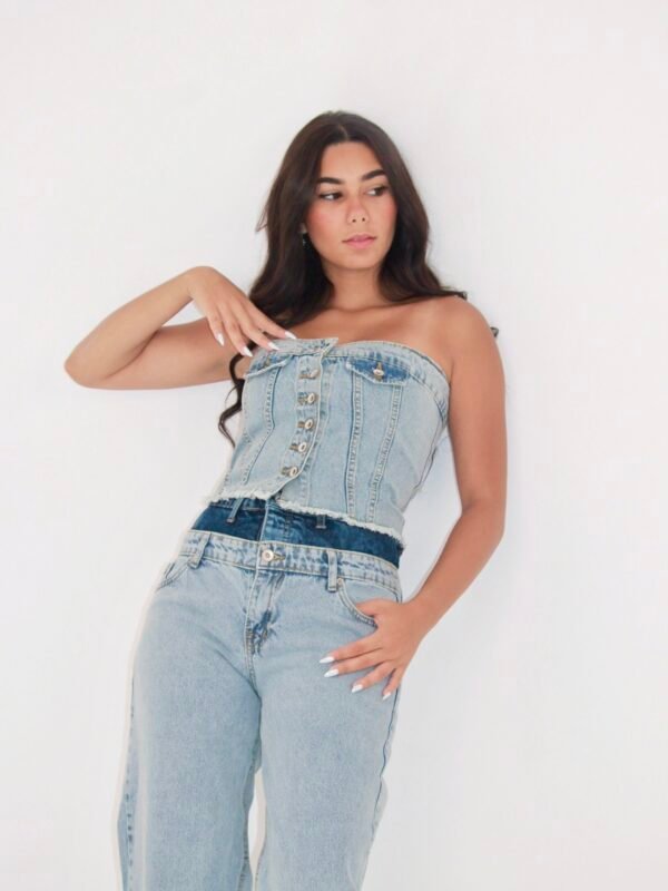 Denim Top Blue