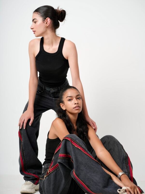 Blood Zipper Denim (