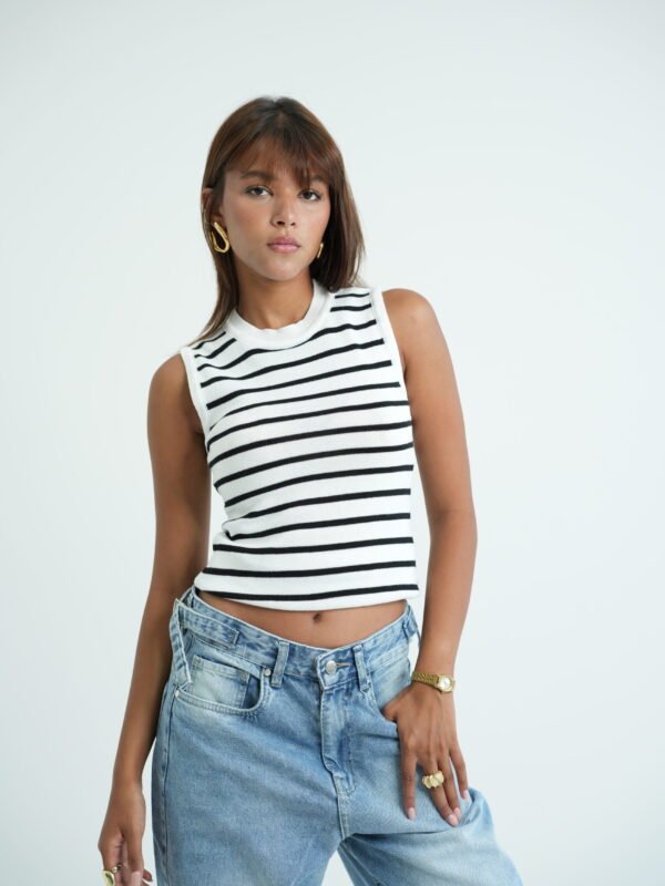 Stripped knitted Basic