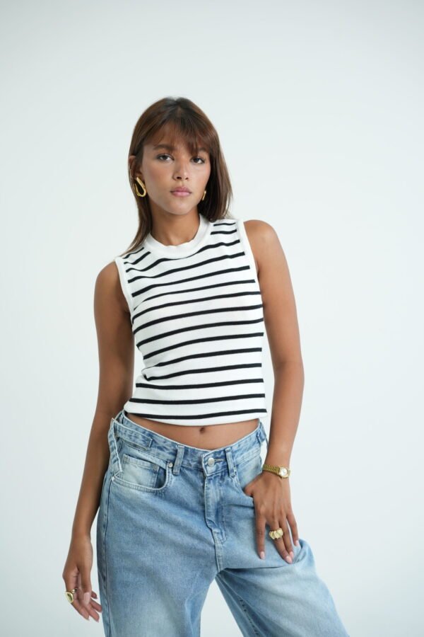 Stripped knitted Basic