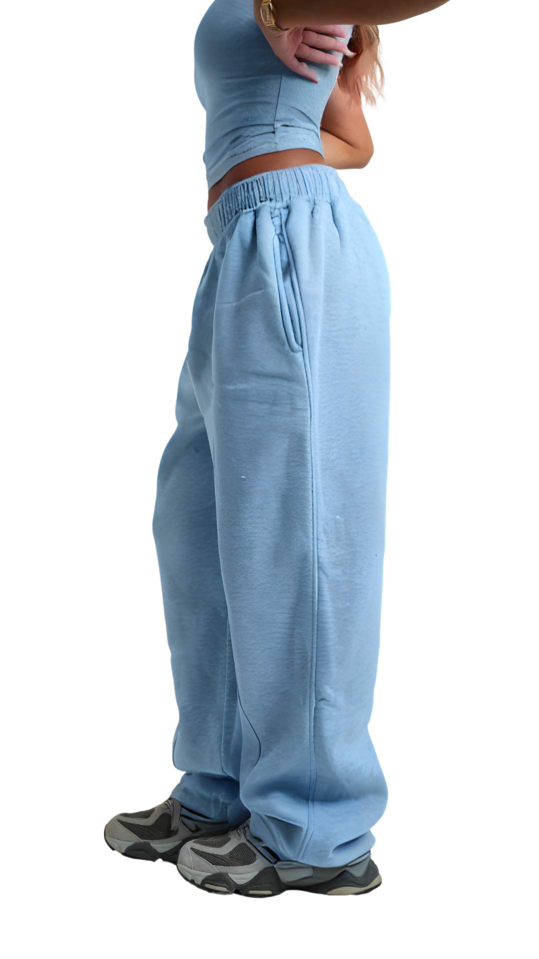 Baby Blue sweats - Image 2