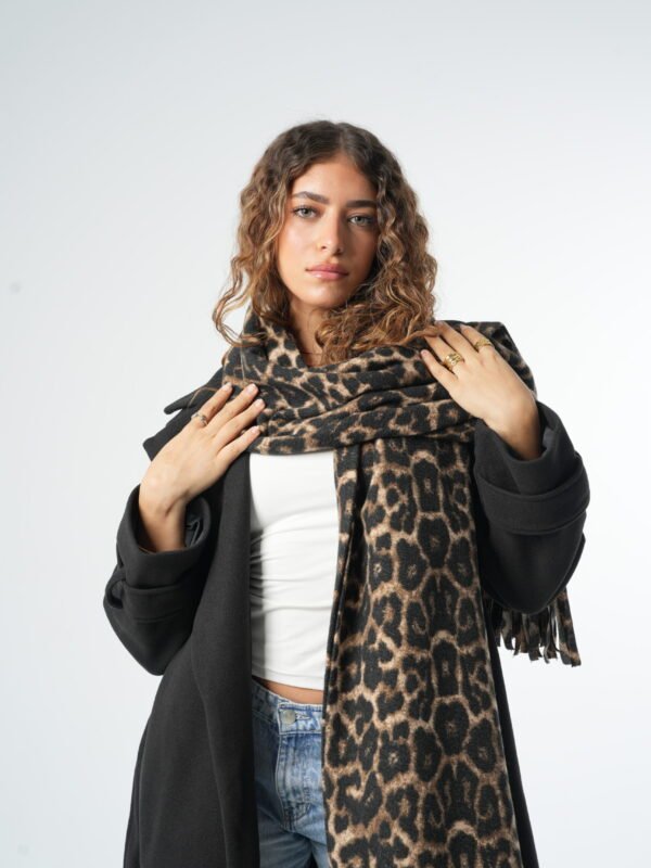 leopard scarf