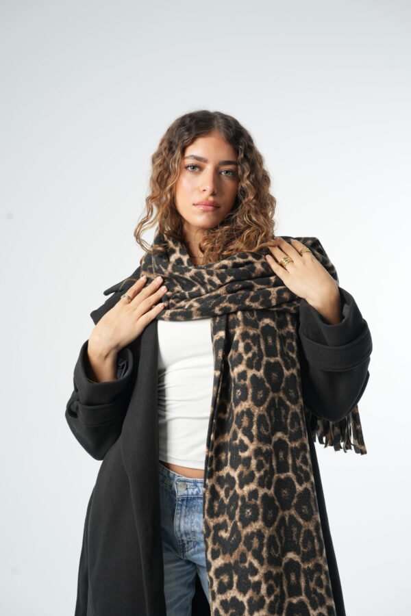 leopard scarf