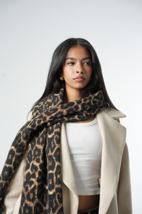 leopard scarf - Image 5