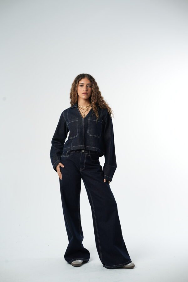 Cropped jacket - Image 3