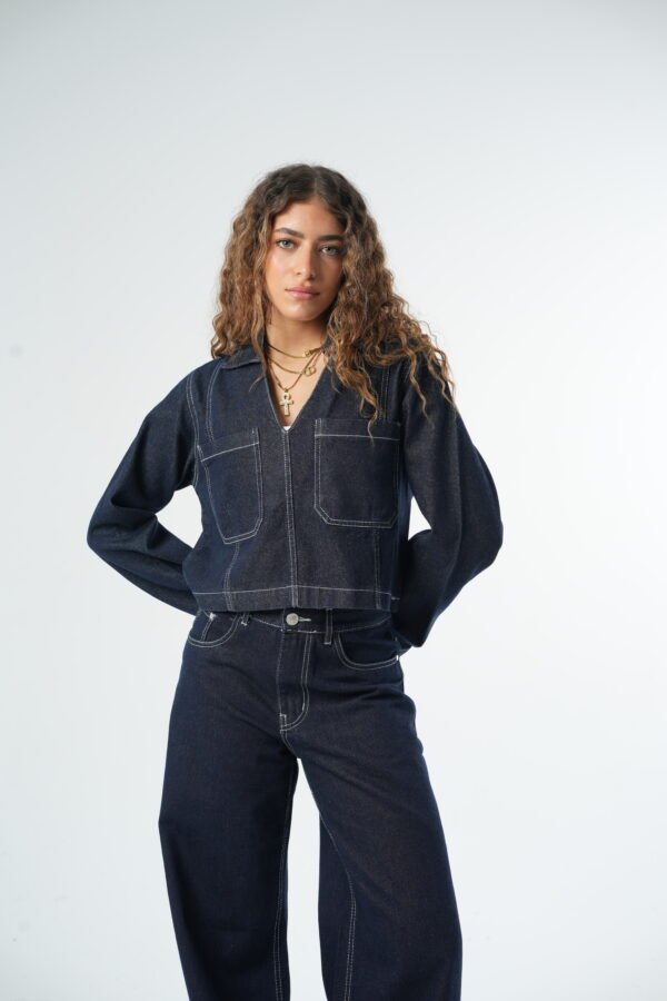 Cropped jacket - Image 5