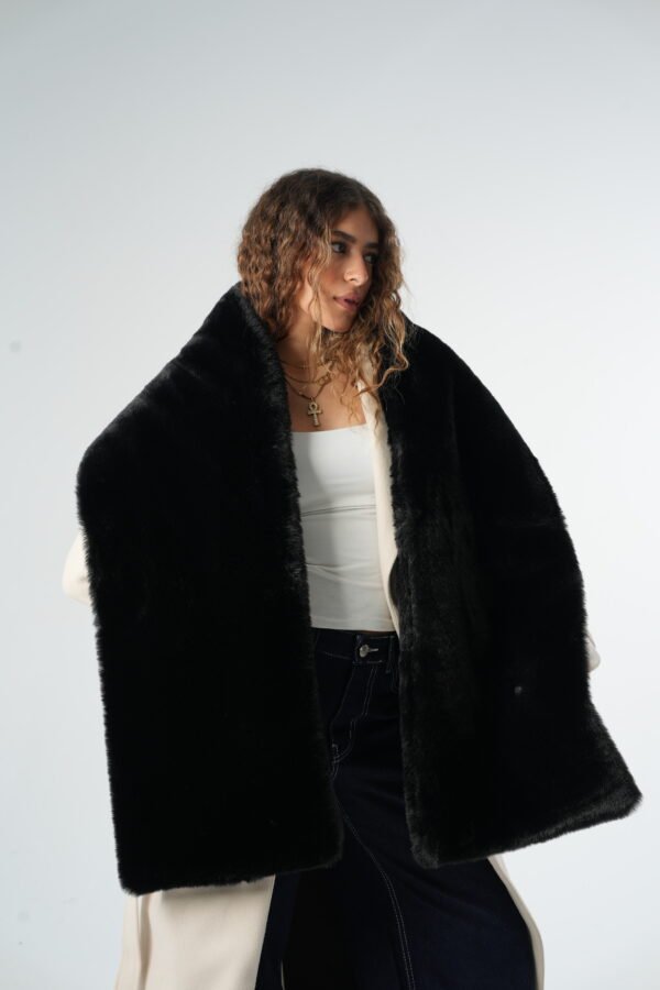 Faux Fur Shawl - Image 2