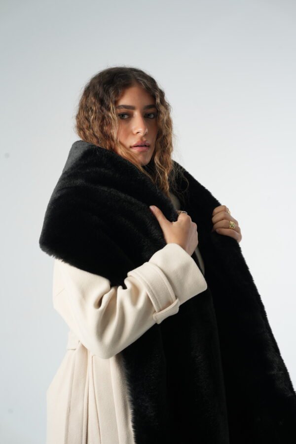 Faux Fur Shawl - Image 7