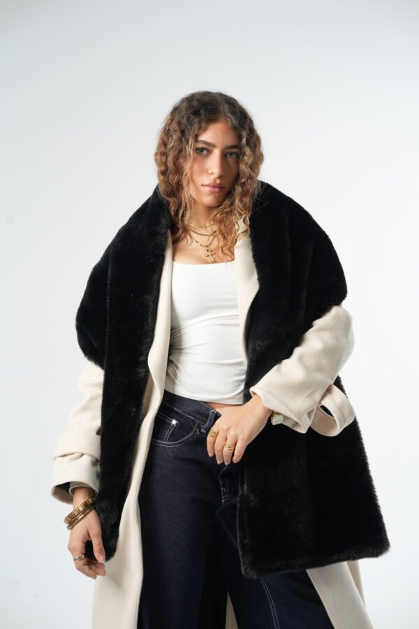 Faux Fur Shawl - Image 5