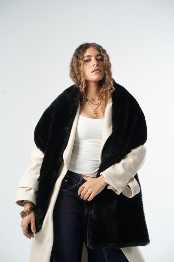 Faux Fur Shawl - Image 6