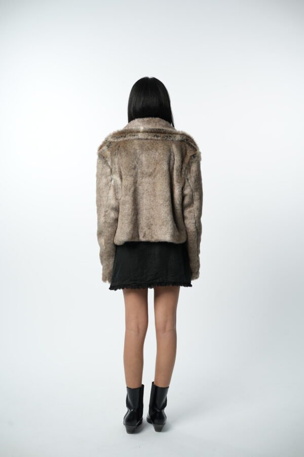 faux fur jacket - Image 10