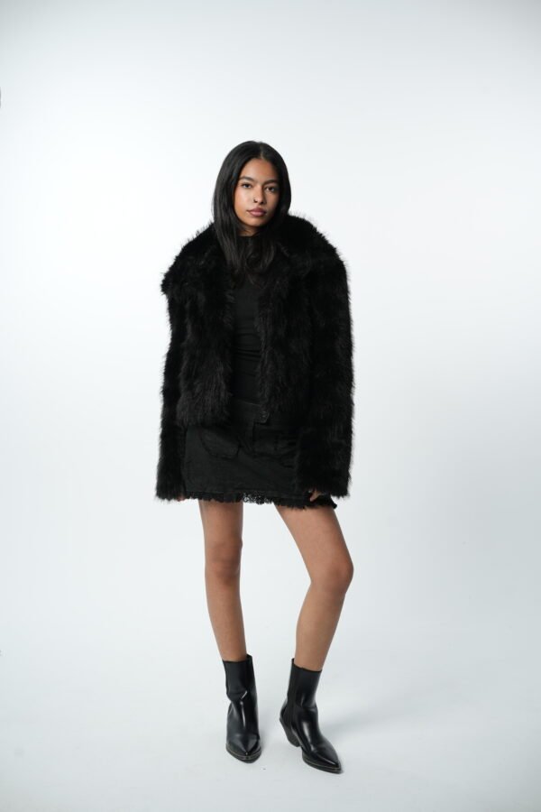 faux fur jacket - Image 14