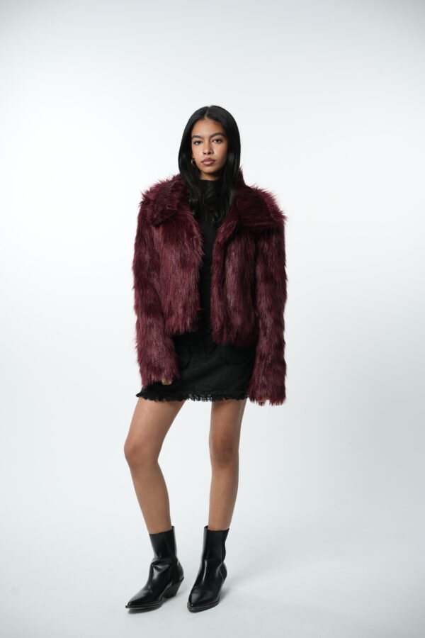 faux fur jacket