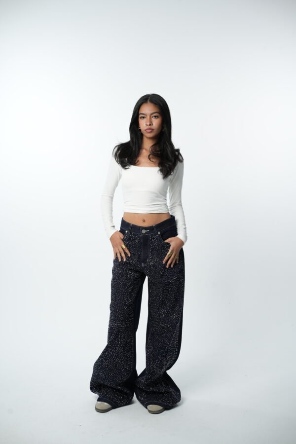 Raw Rhinestone Denim - Image 7