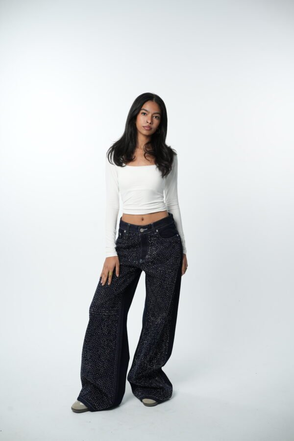 Raw Rhinestone Denim - Image 8