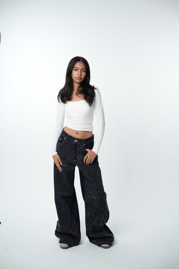 Raw Rhinestone Denim - Image 5