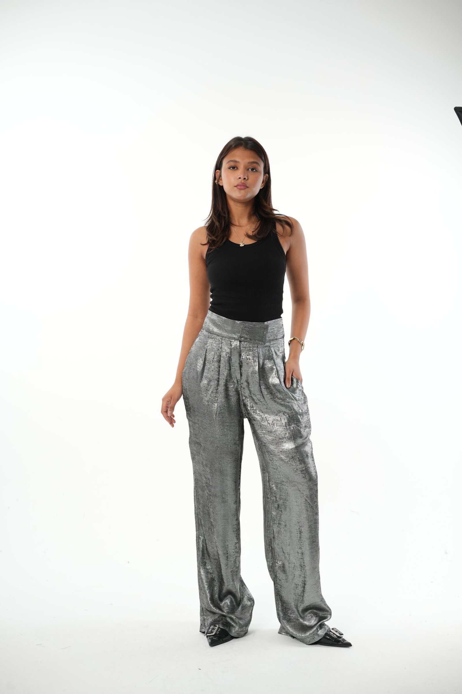 Shimmer Tailored Pants - Image 7