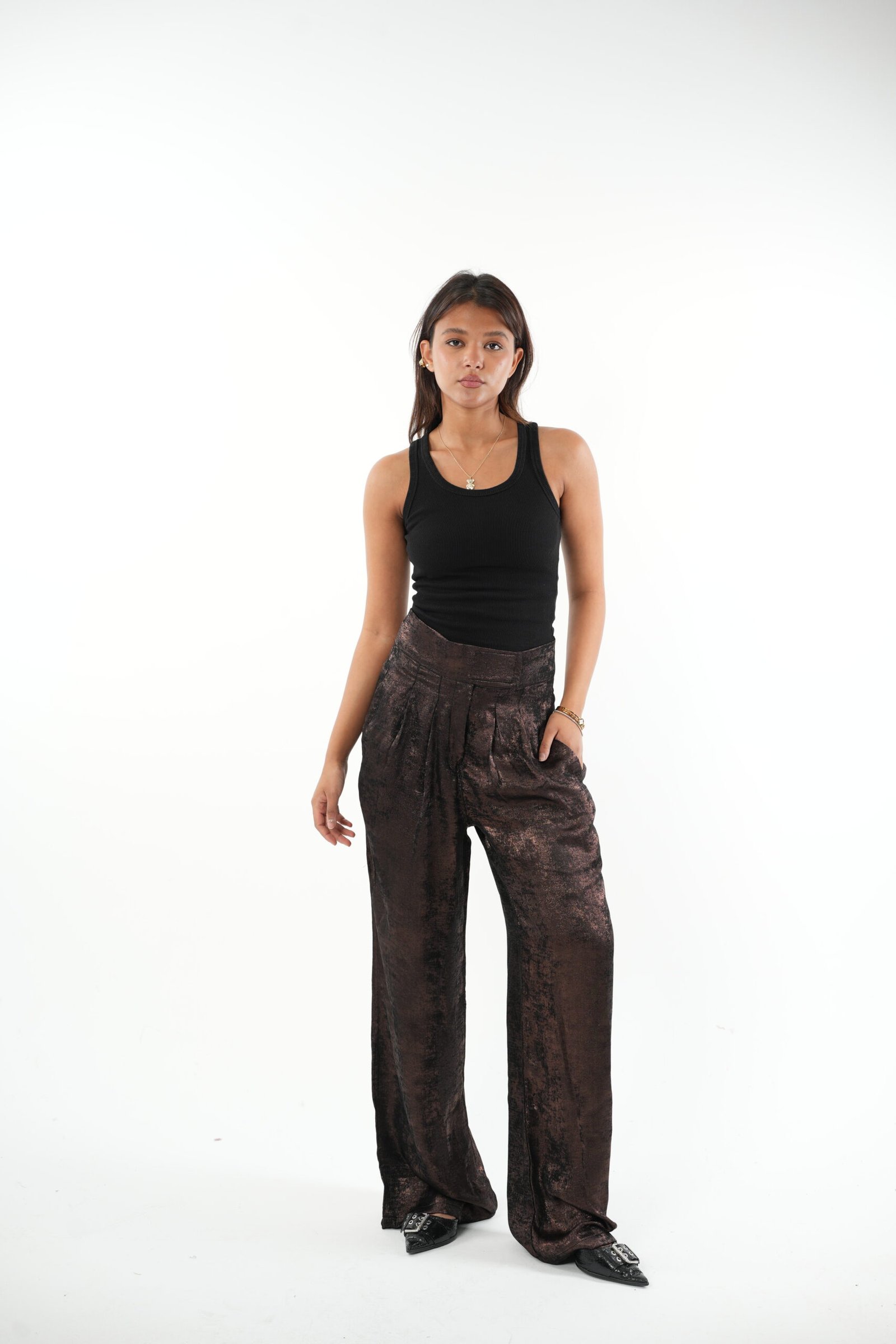 Shimmer Tailored Pants - Image 6