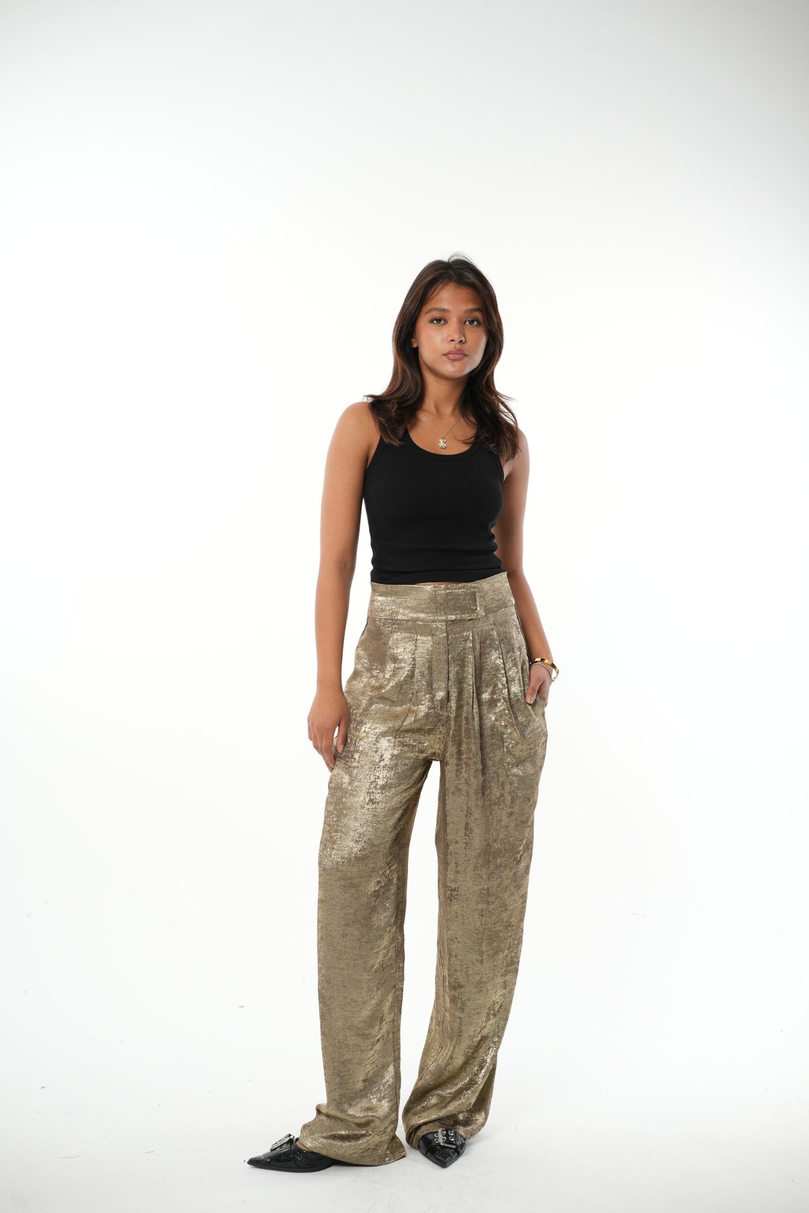 Shimmer Tailored Pants