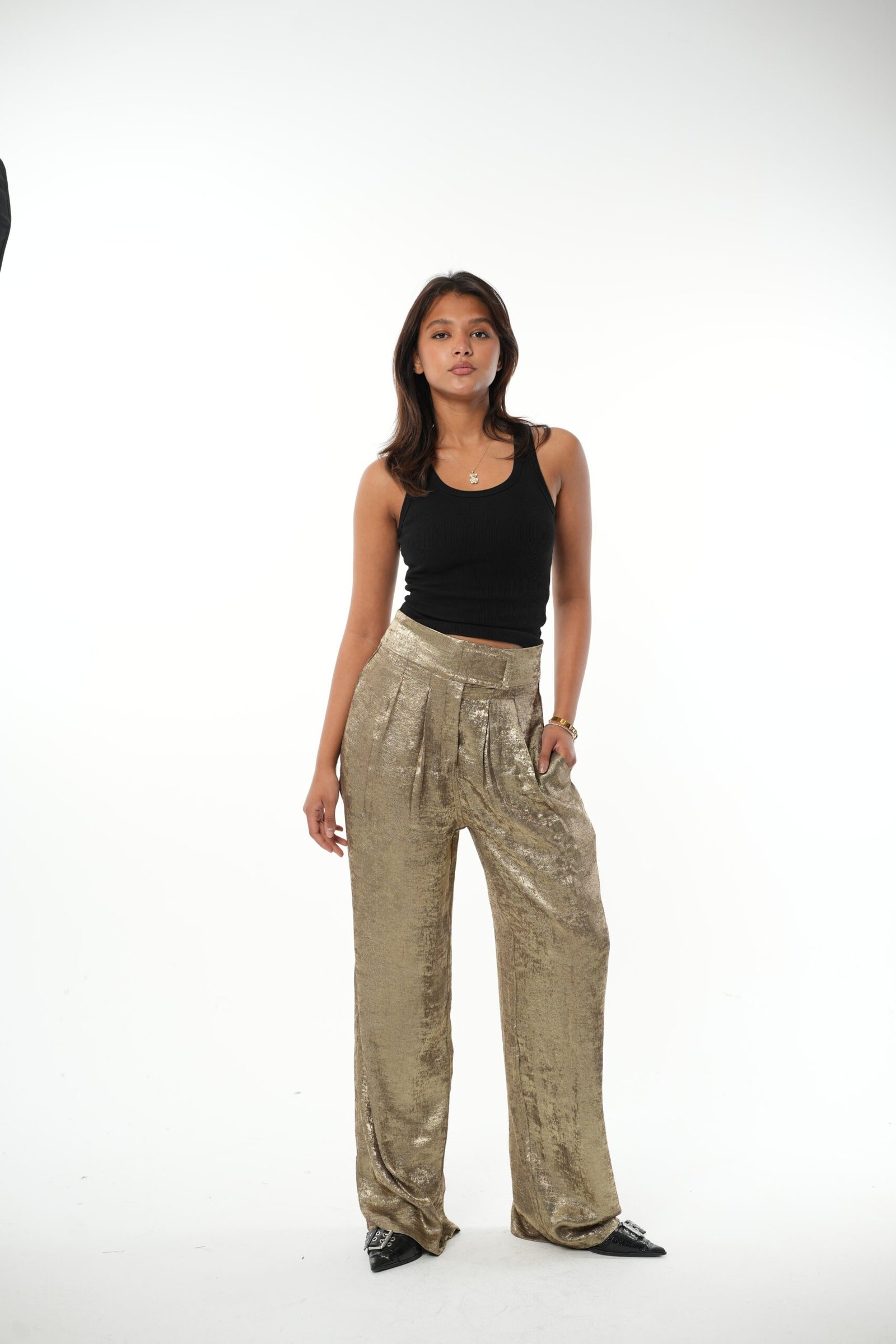 Shimmer Tailored Pants - Image 2
