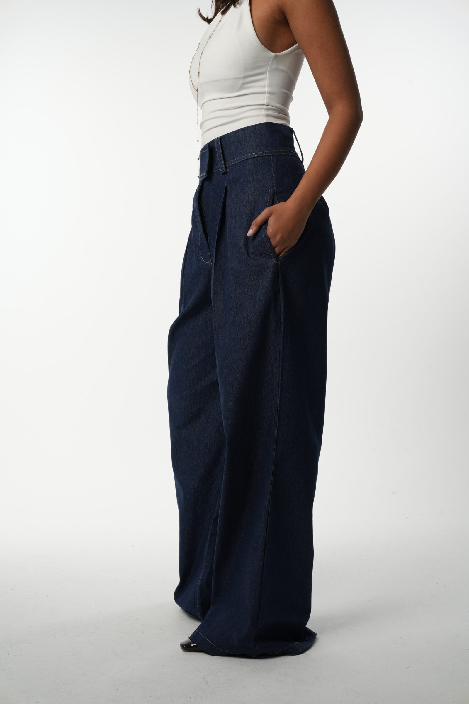 Light Jeans Tailored Pants - Image 4