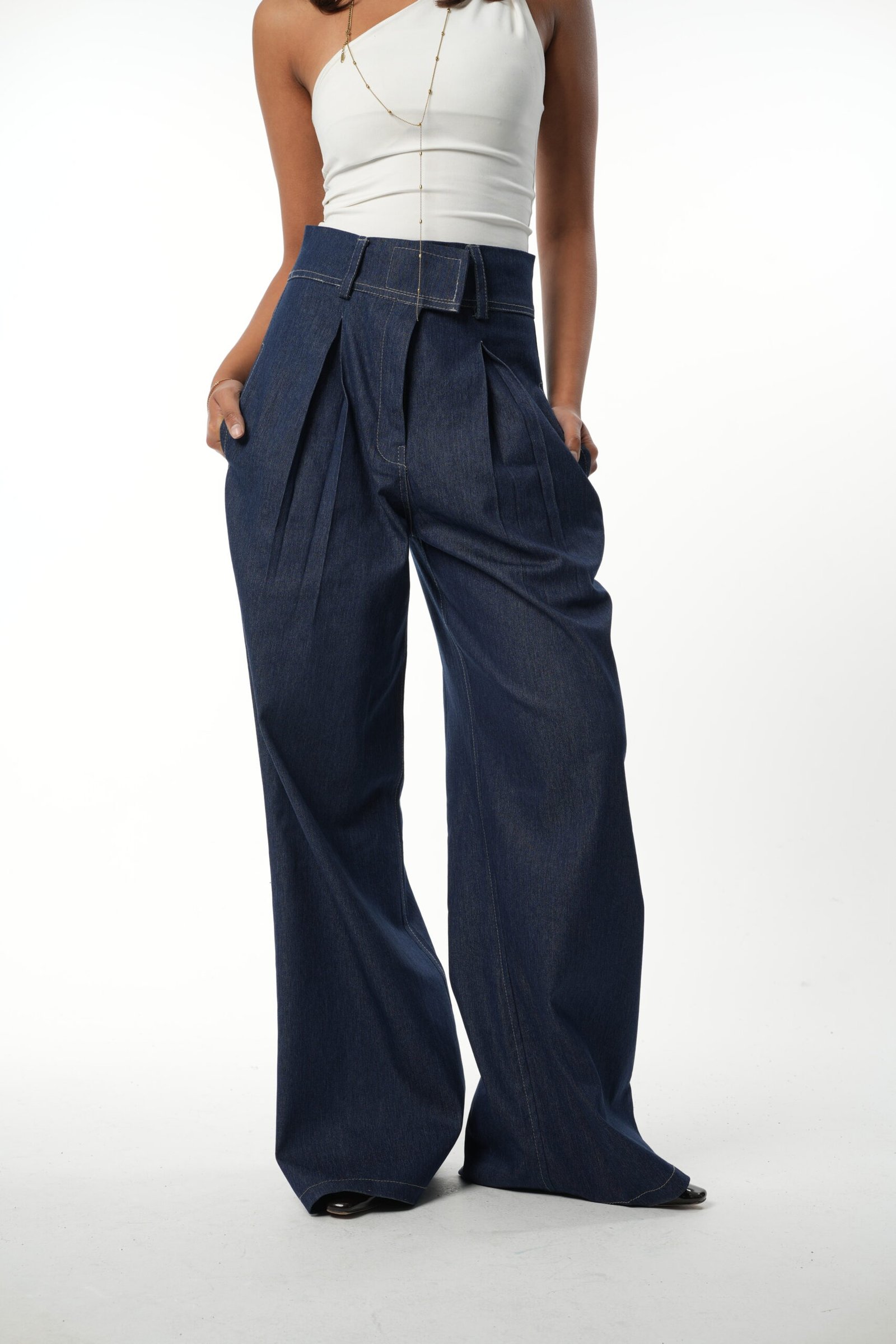 Light Jeans Tailored Pants - Image 2