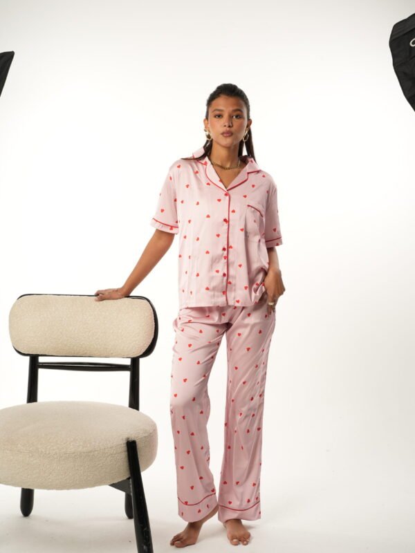 Pink Mini hearts pyjama