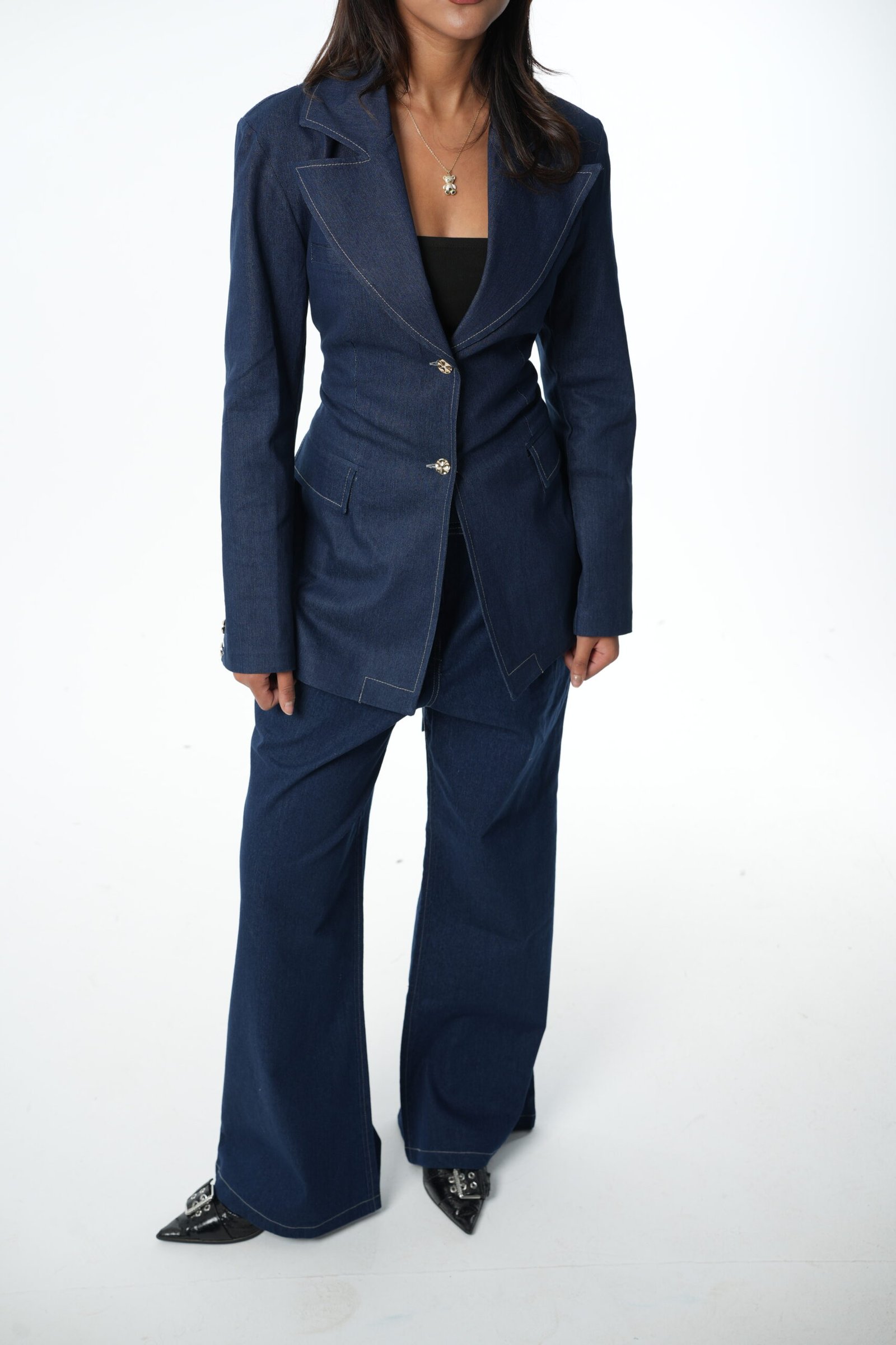 Light Jeans Blazer - Image 4