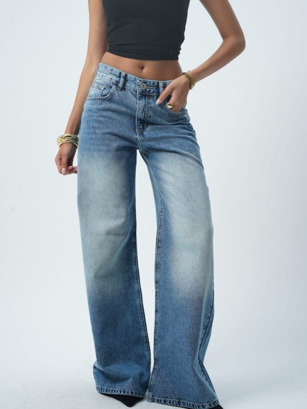 THE MID-RISE wide leg