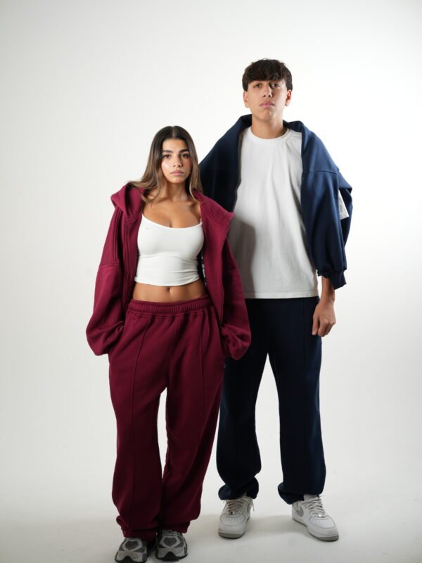 FULL SET zipper sweatshirt & sweats