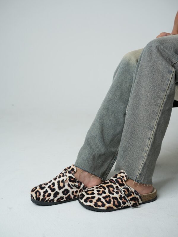 Leopard Clogs