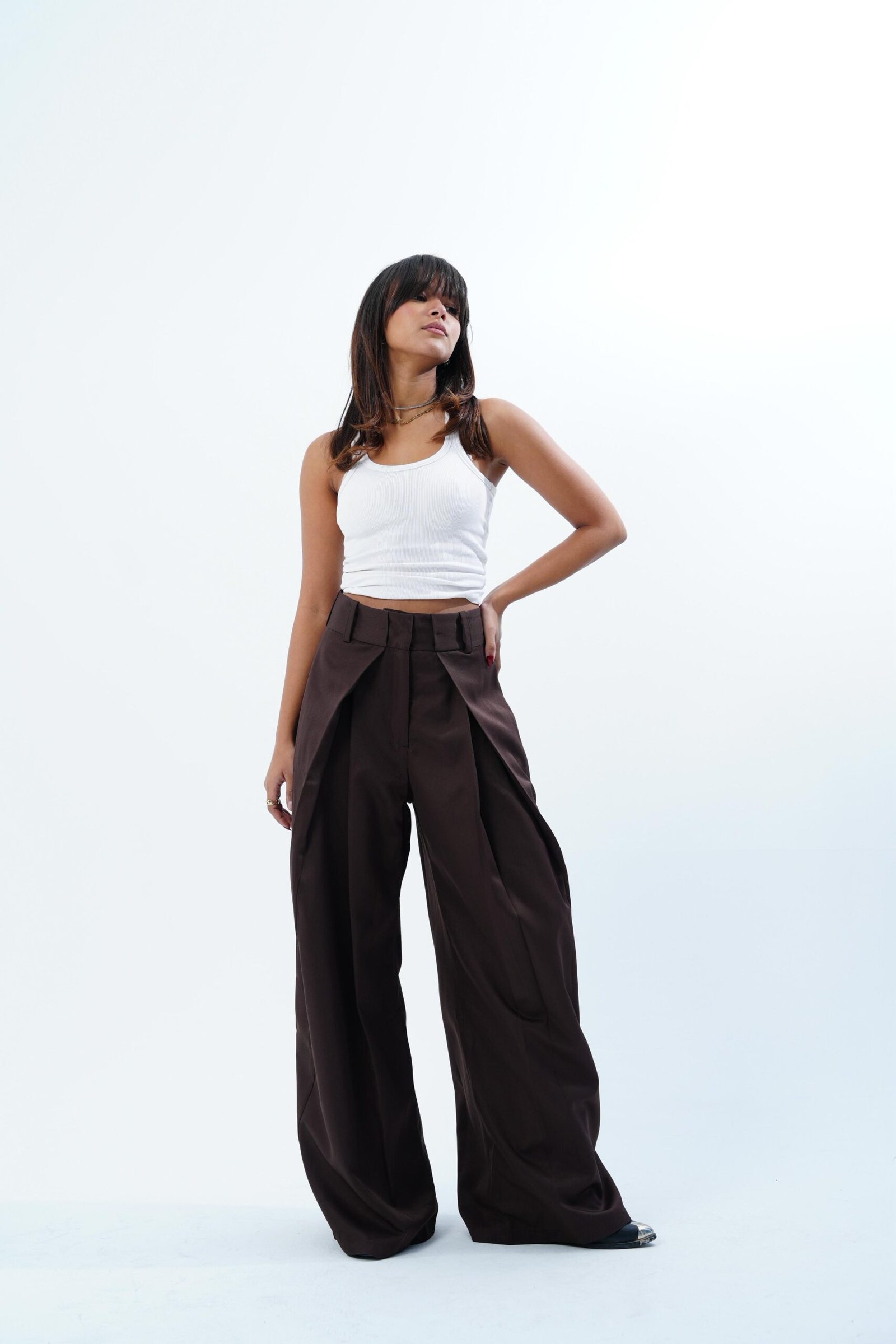 FOLDED TAILORED PANTS - Image 16