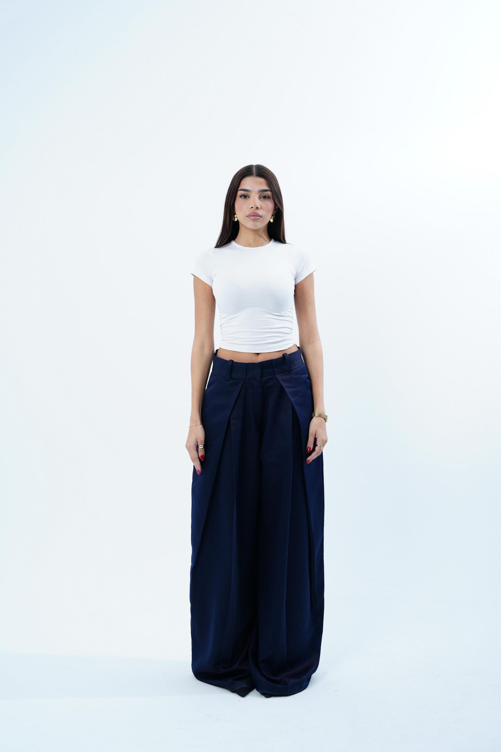 FOLDED TAILORED PANTS - Image 7