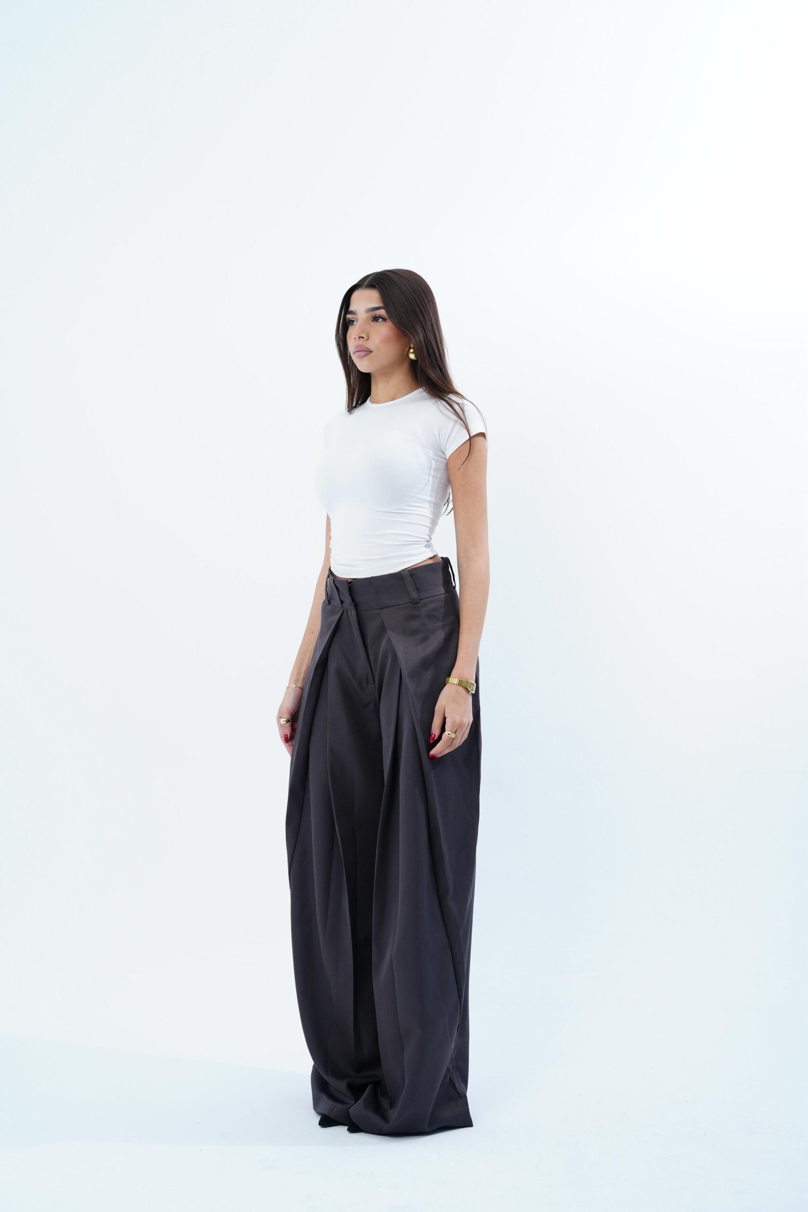 FOLDED TAILORED PANTS - Image 12