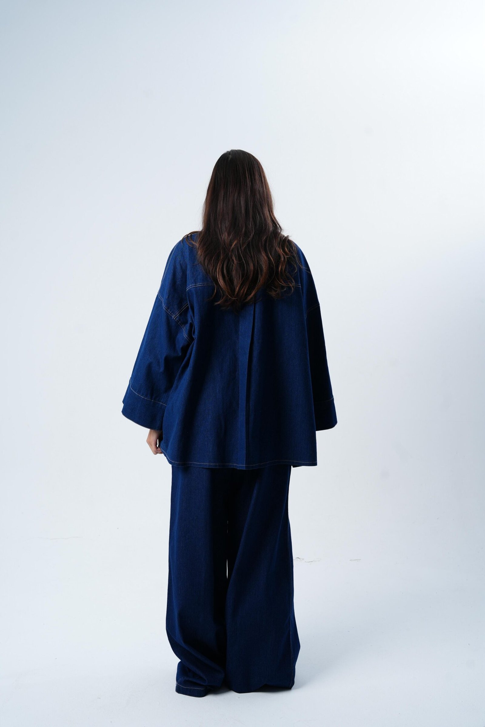 light jeans oversized Chemise - Image 7