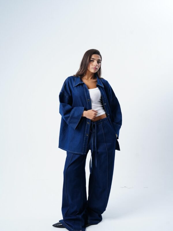 light jeans oversized Chemise