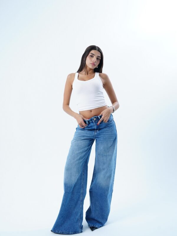 Light Blue EXTRA BAGGY LONG FIT DENIM