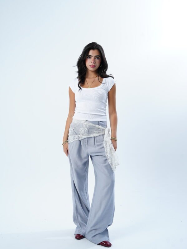 The Lace Scarf Pants