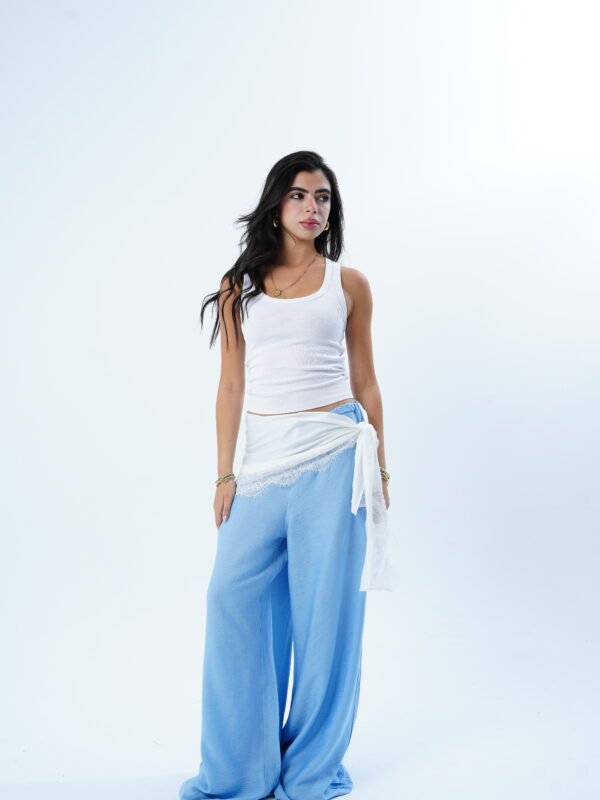 The Satin Scarf Pants